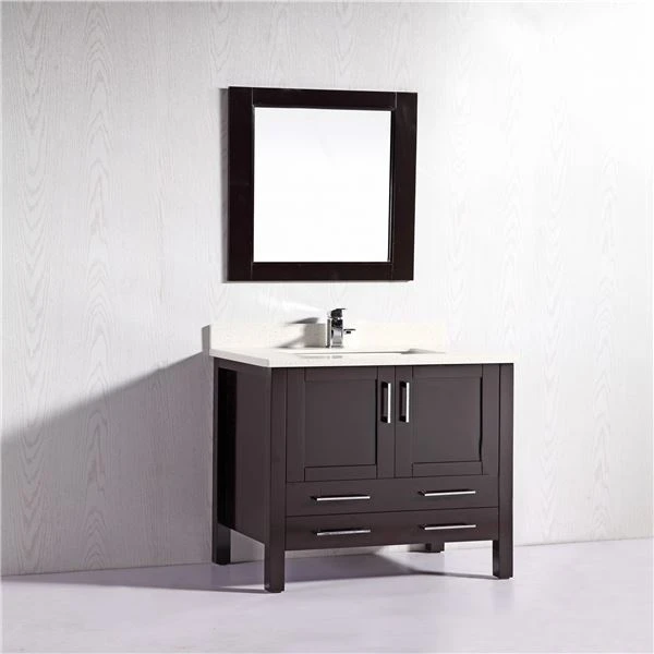 Armari de bany de marbre de lavabo simple d